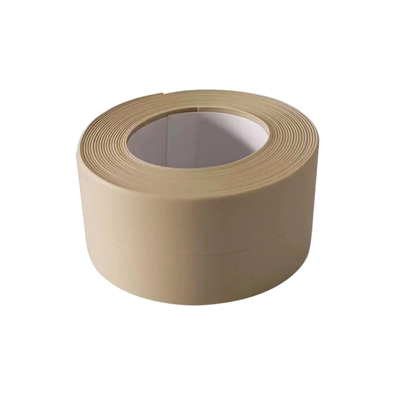 [Australia - AusPower] - Waterproof Caulk Tape Sealant Strip, 1.5" W x 10.5'L PVC Sealing Tapes for Kitchen Bathroom Bathtub Countertop Toilet Sink (Beige) Beige 1.5x10.5" 1Pcs 