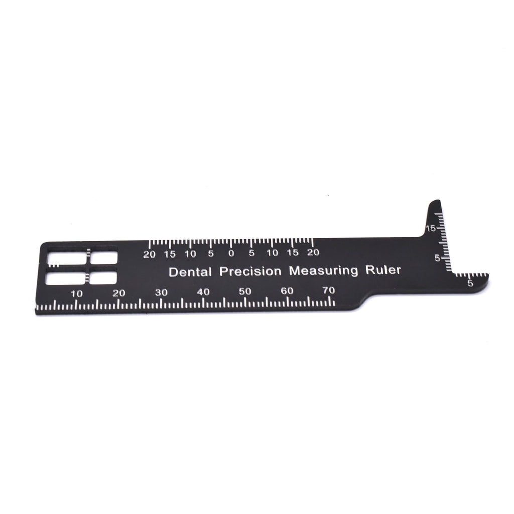 Angzhili 1 Piece Dental Precision Measuring Ruler,Span Measure,Dental Measuring Scale Tools