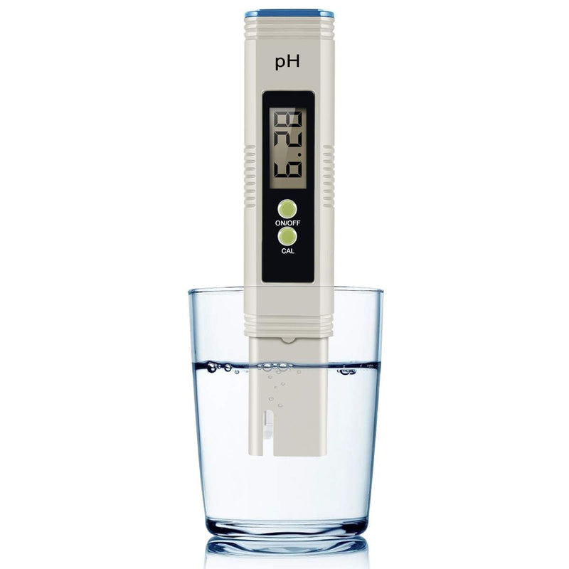 [Australia - AusPower] - PH Meter for Water, 0.05 High Accuracy with 0-14 pH Measurement Range PH Meter, Easy to Read Digital Water Tester for Testing Drinking Wate, Hydroponics, Aquariums, Pools, and More 
