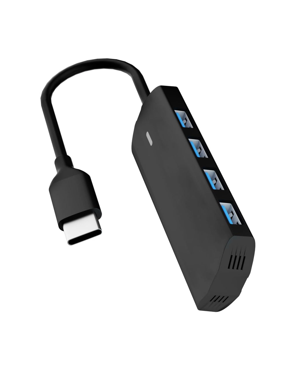 [Australia - AusPower] - 4-Port USB 3.0 Hub,Ultra-Slim Multiport Data USB Hub Adapter Fast Data Transfer for MacBook Pro/Air,iPad Pro,Laptop,Windows PC, Flash Drive, Mobile HDD(0.5FT/0.15M) 