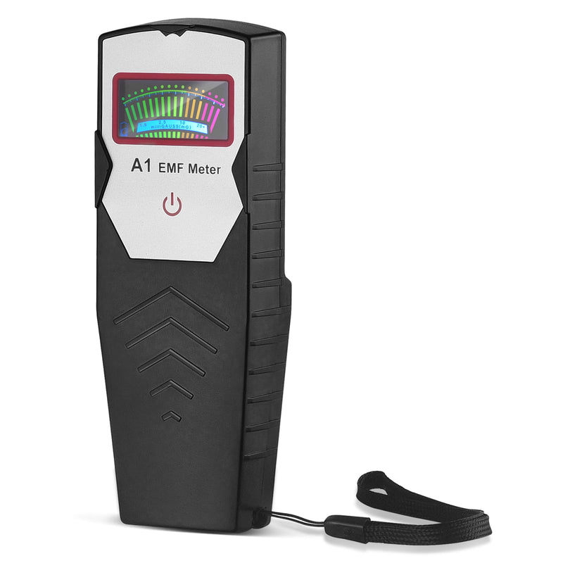 AceFox EMF Meter, Hand-held Digital LCD EMF Detector, Ghost Hunting Equipment Tester for Home, Office & Outdoor Inspections LCD Screen