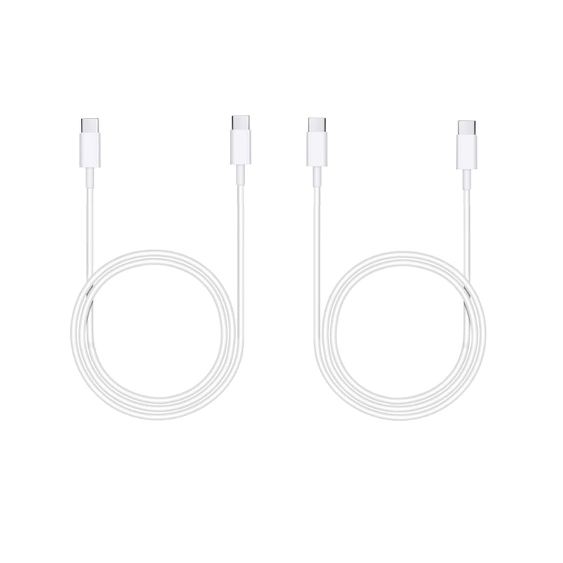 [Australia - AusPower] - OthoKing Short USB C to USB C Charger Cable, 2 Pack Type C Charging Cable Fast Charge for iPad Pro 2020, iPad Air 4, Samsung Galaxy S23 22 21, Pixel, Switch, LG, and More (4ft/47in/1.2m) 