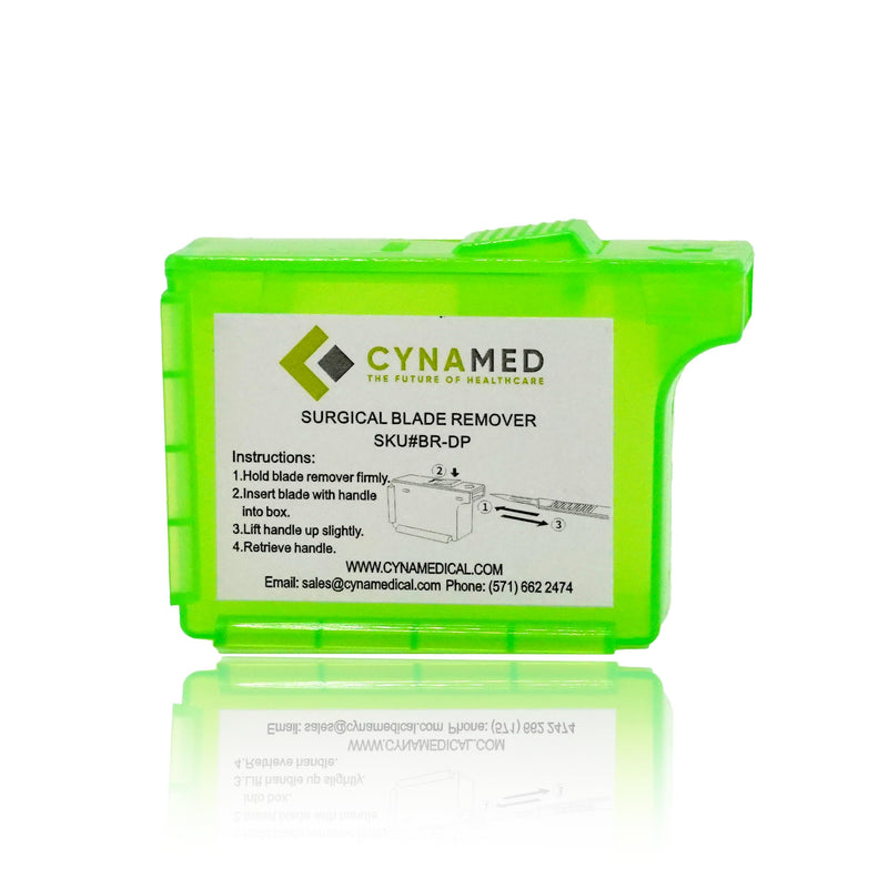 [Australia - AusPower] - Cynamed Scalpel Blade Remover, Handheld Disposable Sharps Container (1) 1 