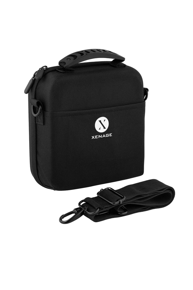 [Australia - AusPower] - Binocular Case with Heavy-Duty Water-Resistant Hard EVA Cover (7x7x2.5”) Carry Handle, and Carrying Strap for Hiking, Hunting, Backpacking, Outdoor Travel, Rugged and Compact Cover 