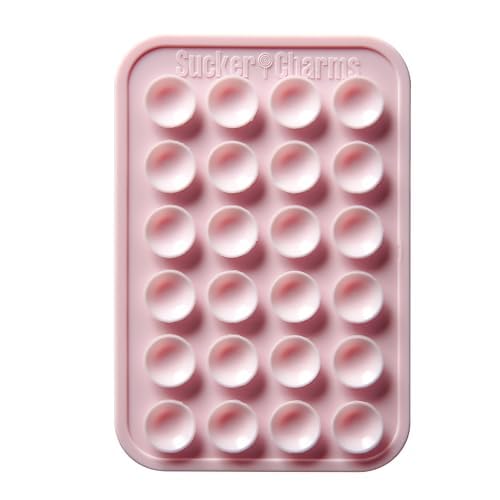 [Australia - AusPower] - Removable and Reusable Suction Cup Phone Mount/Patent Pending (Pink-a-Licious) Pink-a-Licious 