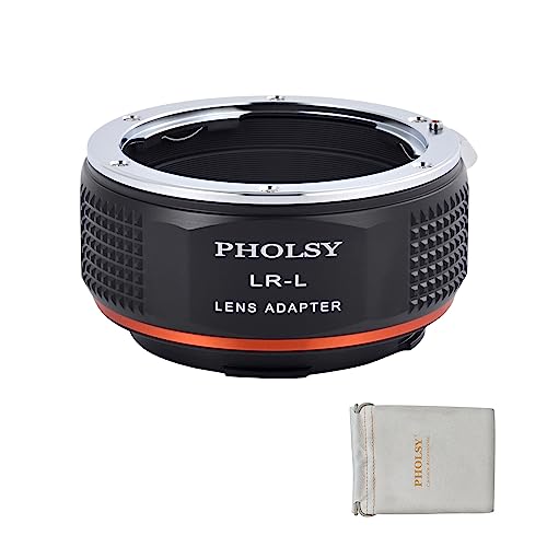 PHOLSY Lens Mount Adapter Compatible with Leica R Lens and Leica L Camera Leica R to Leica L