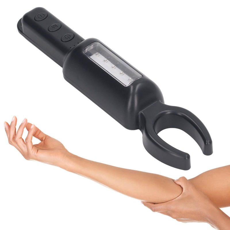 [Australia - AusPower] - Vein Detector LED Vein Finder Viewer USB Charging Red Yellow Light Handheld LED Vein Finder Light for Vein Finder Furniture Medical Supplies 