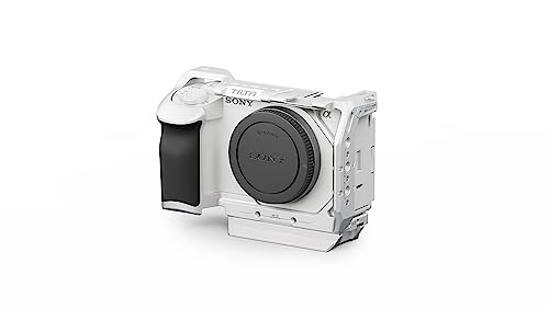 Tilta Full Camera Cage for ZV-E1 | Cold Shoe, NATO Rail, M3 and 1/4"-20 Threads Mounts | Silver