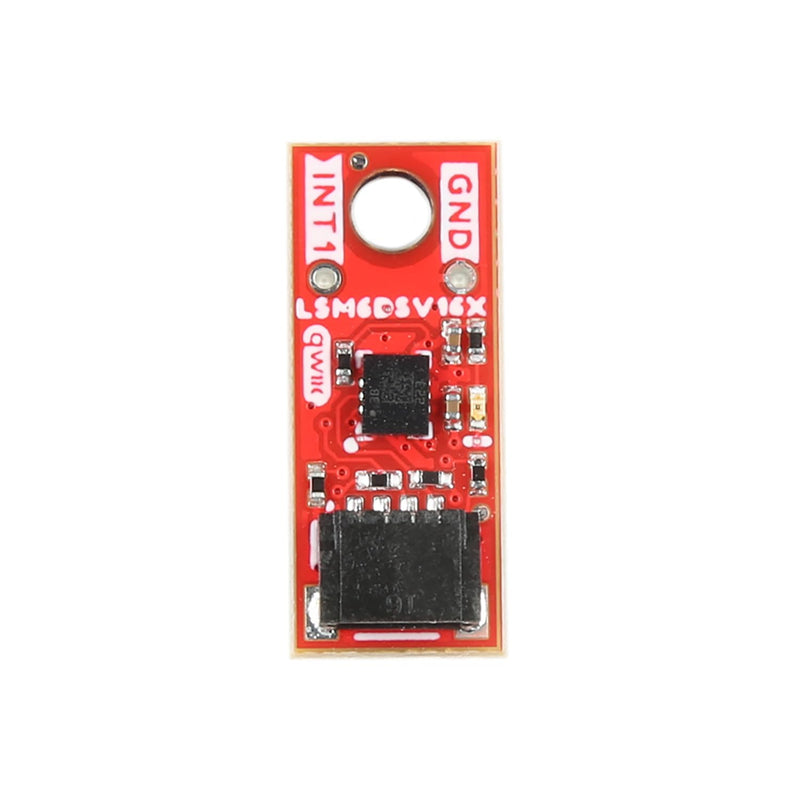 [Australia - AusPower] - SparkFun Micro 6DoF IMU Breakout - LSM6DSV16X (Qwiic) Low-Power 6-axis IMU, Featuring 3-axis Digital Accelerometer, 3-axis Digital Gyroscope, Triple core, Dimensions: 0.3in. x 0.75in. 