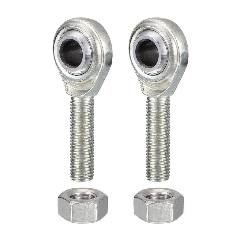 [Australia - AusPower] - CM4 Rod End Bearing Heim Joints, 1/4 x 1/4-28 Right Hand Male Thread Heim Joint with Jam Nuts 2pcs 1/4" CM 