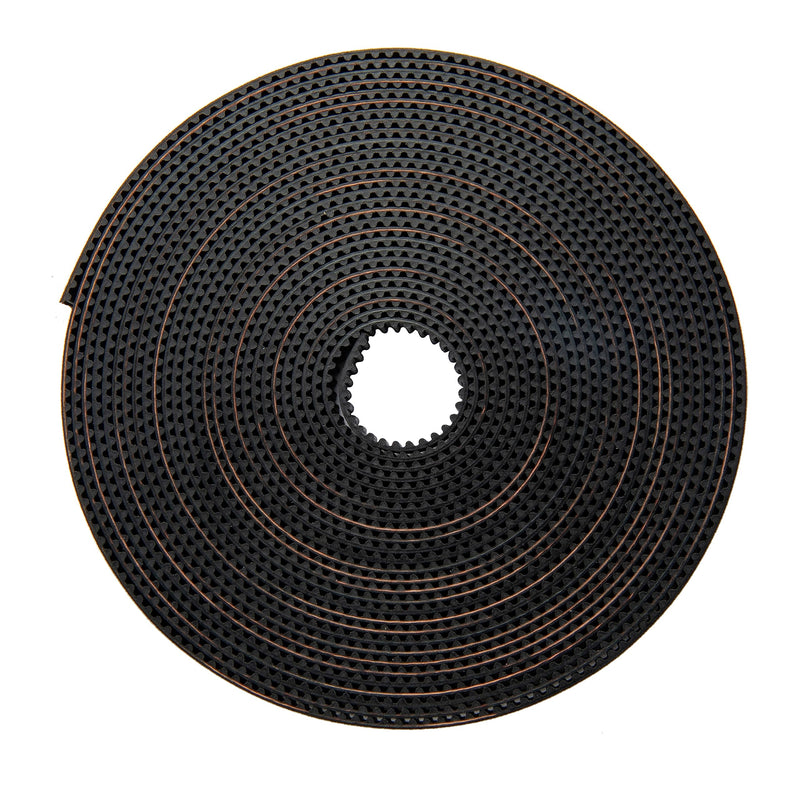 [Australia - AusPower] - 2GT Open Timing Belt 6mm Width 2mm Pitch Non-Slip Rubber Fiberglass Open Belt for Prusa i3 3D Printer 5 Meters (16.4 Ft) 