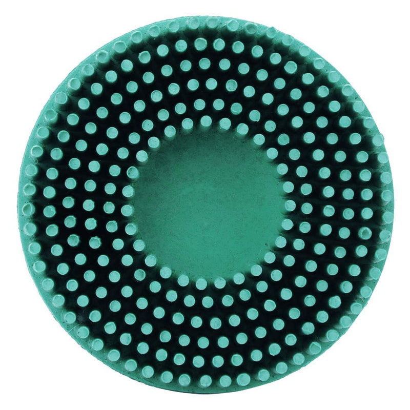 2 Inch Bristles, Grinding Brush, Polishing, 2 Inch Drill, Disc, Emery, Rubber Brush, Deburring, Polishing, Grinding Wheel for Removing Burr Grate, Green (Green)
