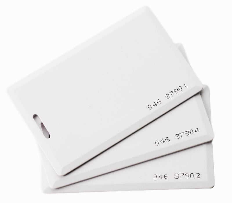 [Australia - AusPower] - 10 pcs 26 Bit Proximity Clamshell Weigand Prox Swipe Cards Compatable with ISOProx 1386 1326 H10301 Format Readers and Systems. Works with The Many of Access Control Systems 10 
