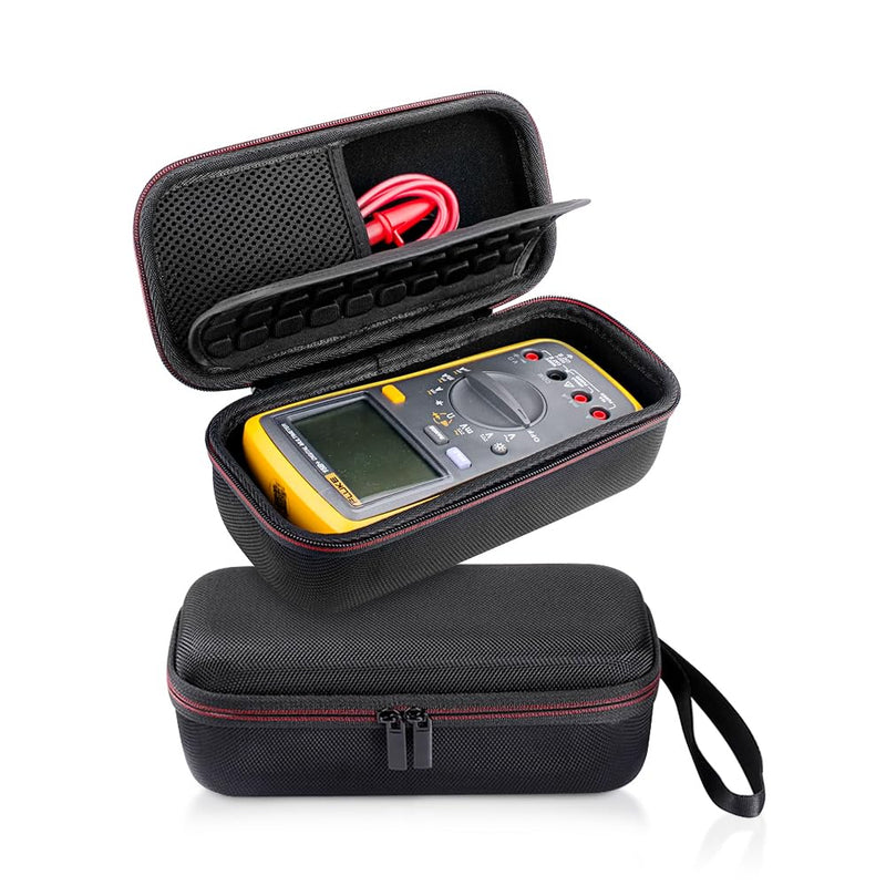 Carrying Case for Fluke F15B+/ F17B+/F17B+/F18B+ Hard Storage Replacement Case (Black for F15B+/F17B+/F18B+) Black for F15B+/F17B+/F18B+