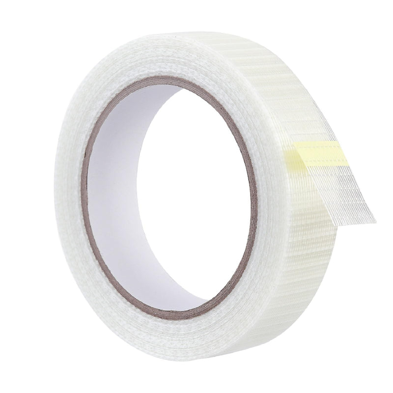 QDiShi Transparent Duct Tape, Heavy Duty Waterproof Tape, High Performance Weather Resistant Tape for Discreet Repairs and Mounting Residential Shipping Packing and Industrial Uses (1 in x 22 Yards) 1 in x 22 Yards