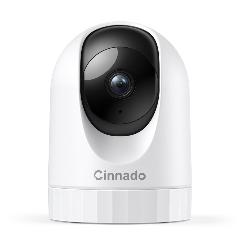 [Australia - AusPower] - Security Camera Indoor-2K 360° WiFi Cameras for Home Security，Pet/Dog/Baby Camera with Phone app, 2-Way Audio, Night Vision, 24/7 SD Card Storage, Works with Alexa & Google Home (2.4Ghz)-D1 2K 1pack 