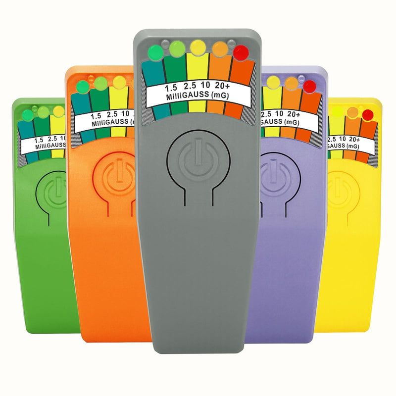 [Australia - AusPower] - EMF Meter Ghost Hunting Magnetic Field Detector Spirit Box Paranormal Equipment Tester Gray 
