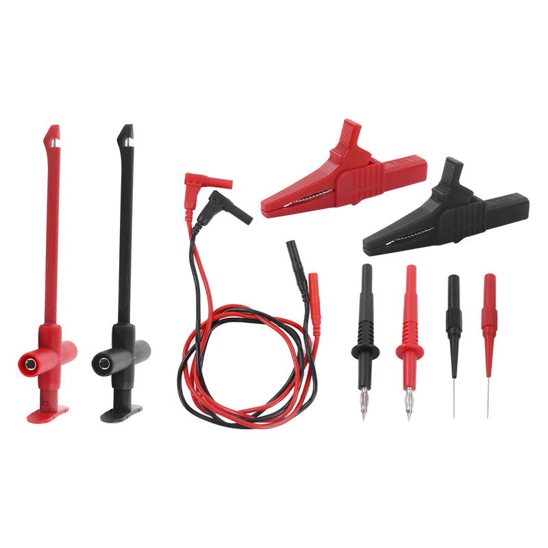 [Australia - AusPower] - Jeanoko Digital Multi Meter Clamp Tester, Clip Fast Measurement Response JT8001-1 Multimeter Test Leads Kit 30VAC-60VDC for Automotive 