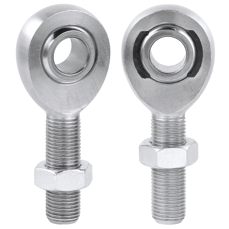 [Australia - AusPower] - 5/8” Heim Joints Rod End Kit,.625" Chromoly Heim Joints Panhard Rod End Kit for Steering,Suspension, Traction Bars, Right&Left Hand Thread Steering Joints with Jam Nuts - 1Set Rod end+Nut 5/8"-1 Set 