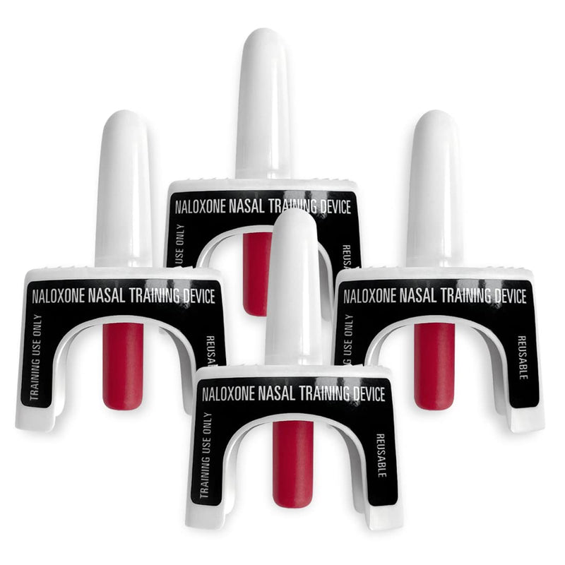 [Australia - AusPower] - Demo Training Devices, pack of 4, for use in instruction of nasal naloxone. 