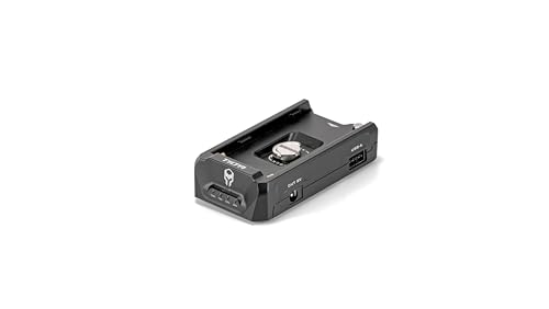Tilta F970 Battery Plate V2 - Black | Universal | Anti Rotation | Power Accessories | Dual Direction USB-C | Battery Indicator | TA-BTP2-F970-B