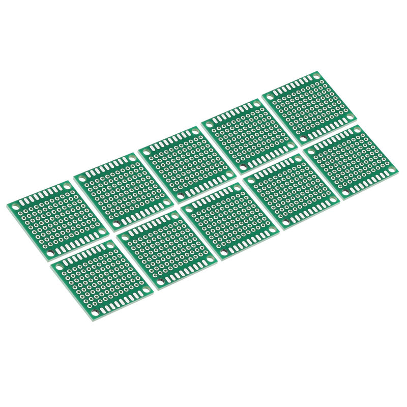 [Australia - AusPower] - PATIKIL 1.2" x 1.2" PCB Board Circuit, 24 Pcs Prototype Perfboard Solder Boards for DIY Soldering and Electronic Project Circuit Boards Solderable Breadboard, Green 