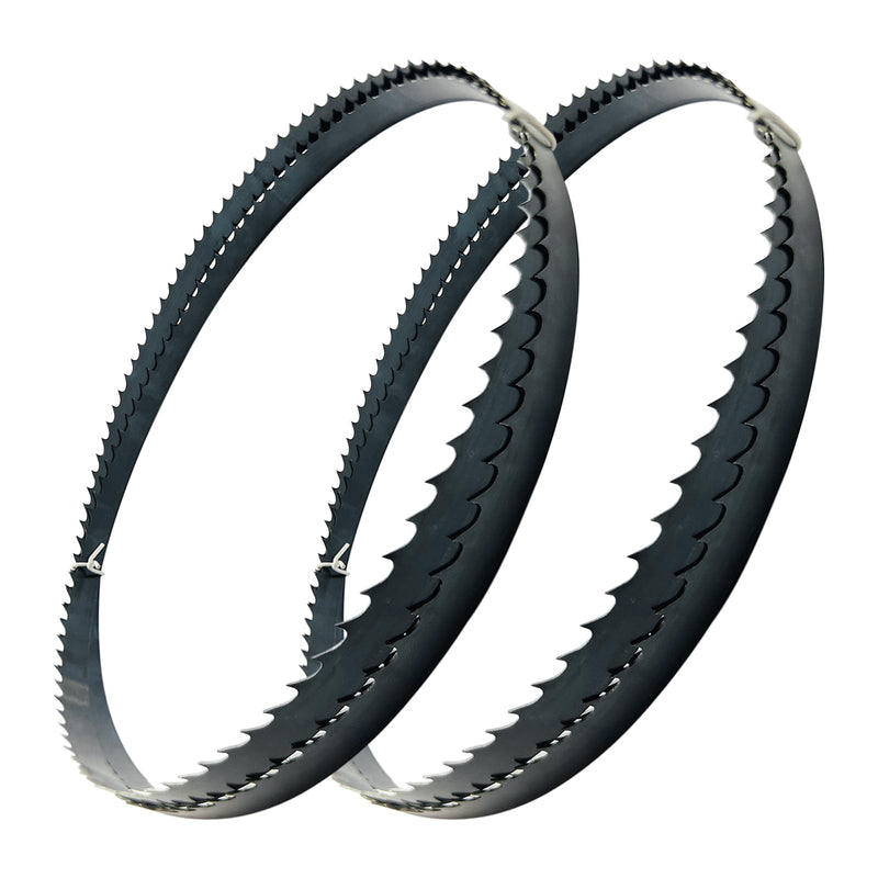 [Australia - AusPower] - FOXBC 93-1/2 Inch x 1/2 Inch x 4 TPI Woodworking Bandsaw Blades for 14" Delta/Rockwell, Grizzly, Jet, Rikon, Steel City, General, Ridgid, Craftsman - 2 Pack 