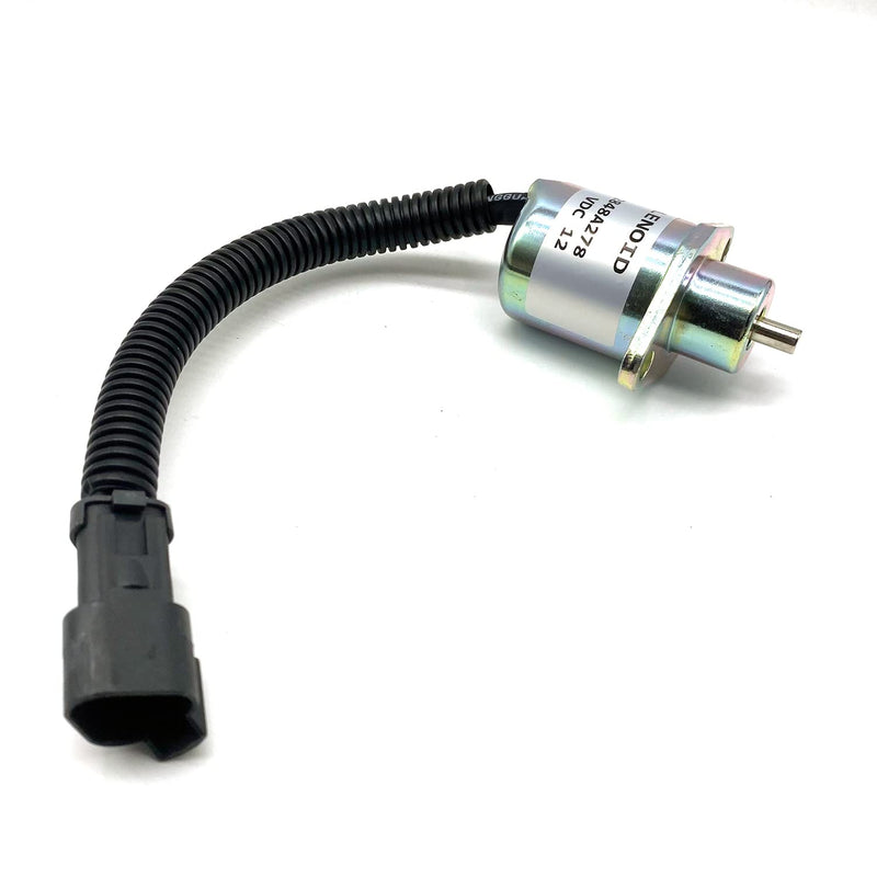 [Australia - AusPower] - 2848A278 Fuel Shut Off Solenoid 172-7209 3797073 173-1338 SA-4934-12 for Caterpillar Engine 3024C 3034 Perkins Hyster Engine UB704 Stop Solenoid 12VDC 