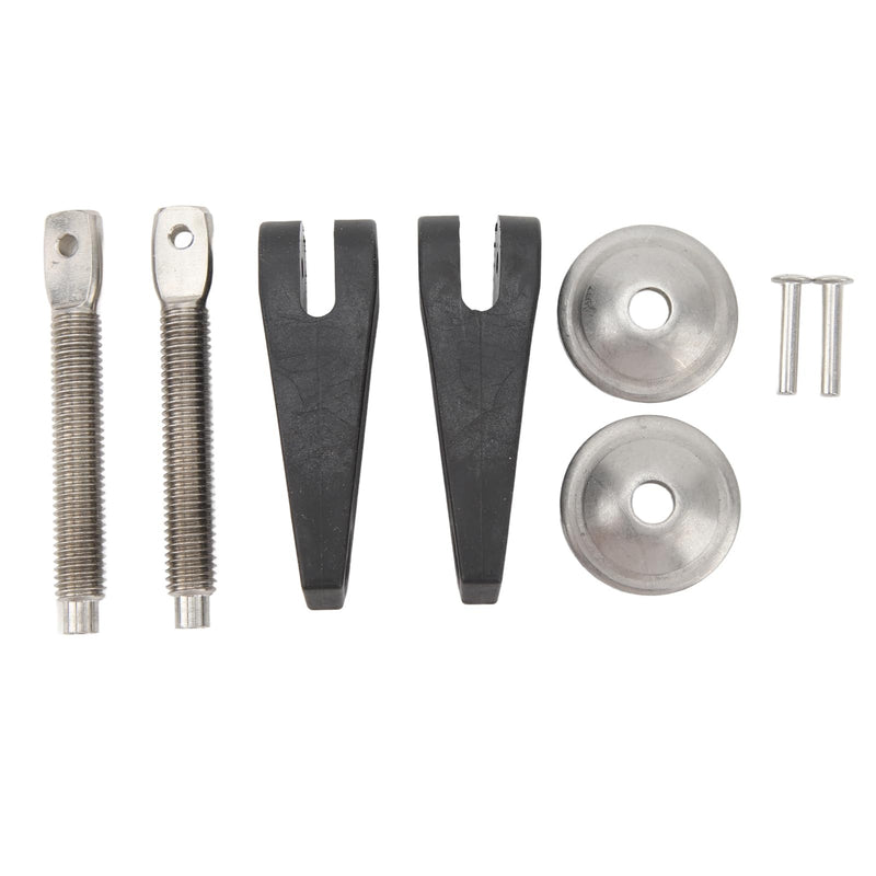 [Australia - AusPower] - Clamp Handle Screw Kit, Clamp Handle Screw Set 2 Set 6G1 4311600 Durable Reliable for Outboard 8HP 8SN BRACKET 