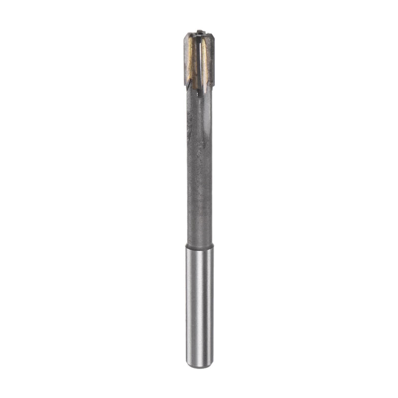 sourcing map Carbide Reamer 8.8 mm, 4 Blades, H8/H7 Accuracy, Sandblasting Coating Machine Reamer for Metal Wood Hole Reamer, Straight Groove High Speed Steel Tool 8.8mm