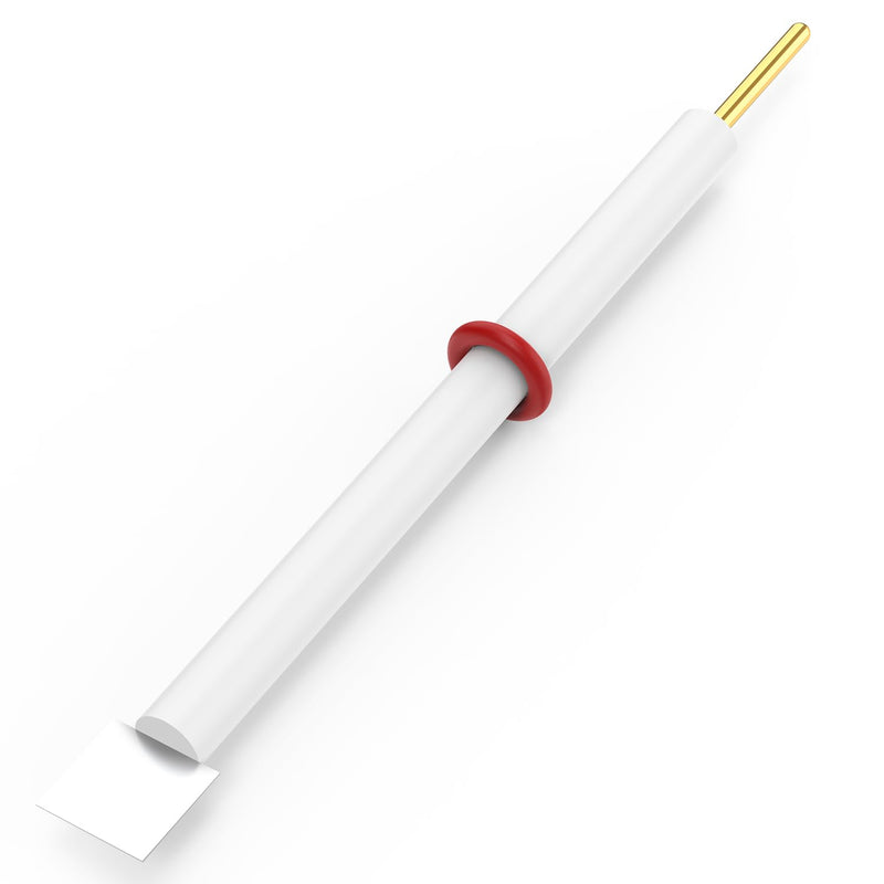[Australia - AusPower] - Labasics Stainless Steel Electrode, 10 x 10 x 0.1 mm Laboratory Electrode with Stainless Steel Sheet Plate Metal Sheet and PTFE Body for Labasics Electrolytic Cell Electrode 