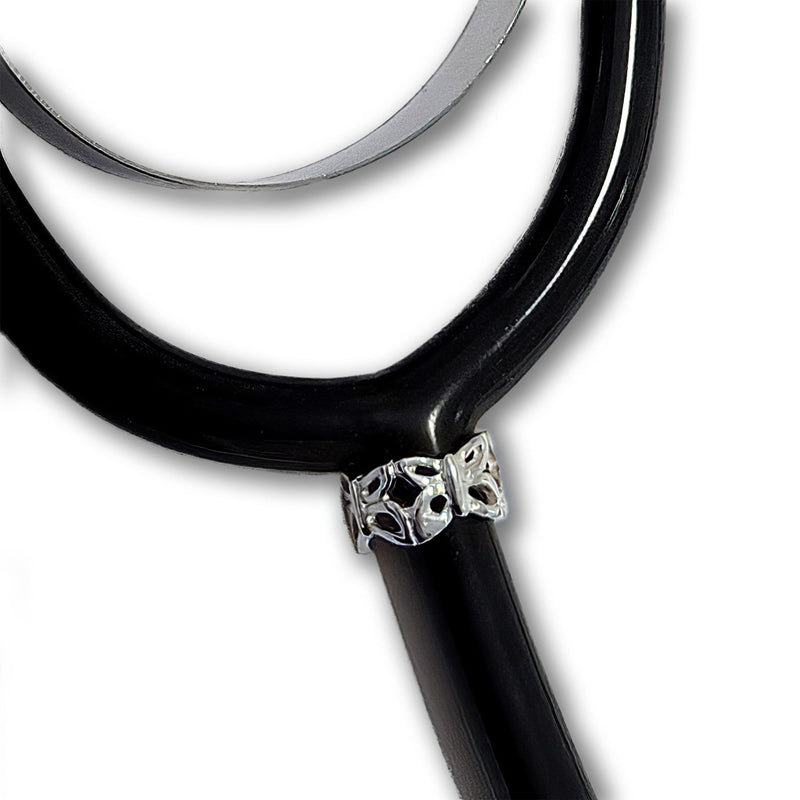 [Australia - AusPower] - QUINNLYN & CO. Butterfly Stethoscope Charm - Embrace Beauty and Transformation with this Graceful Accessory, Gift for RN Nurse 