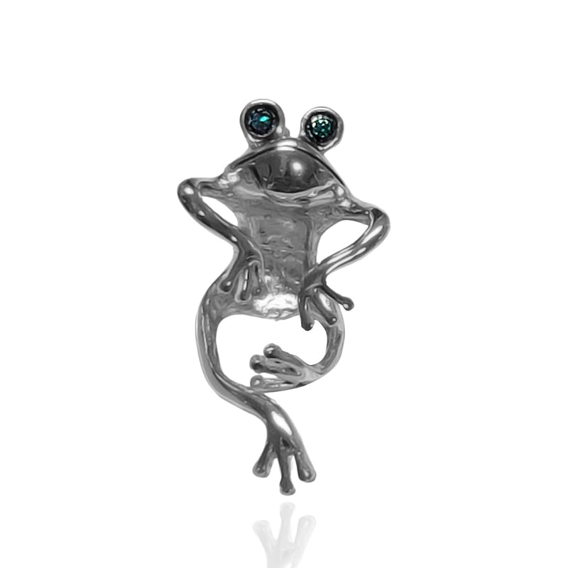 [Australia - AusPower] - QUINNLYN & CO. Frog Stethoscope Charm - Hop into Caring with this Whimsical and Fun Medical Accessory, RN Nurse Charms 