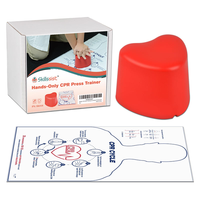 [Australia - AusPower] - CPR Saver Training Kit?Hands Only CPR Trainer for First Aid Instructors, Nursing Students, and Medical Professionals 