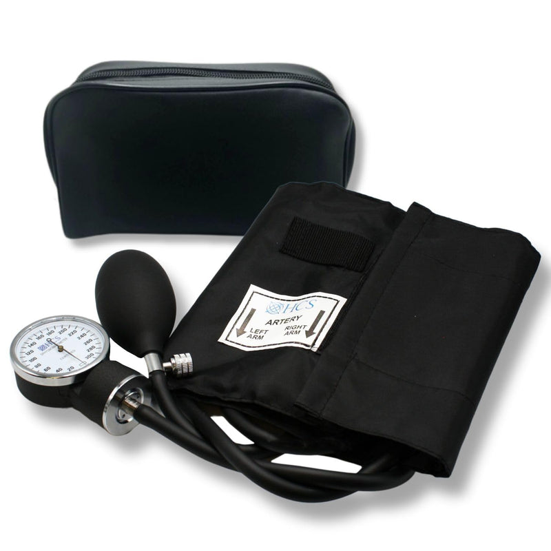 [Australia - AusPower] - HCS Extra Large Blood Pressure Cuff Manual - Aneroid Sphygmomanometer, X Large Adult - Medical, Home, Elderly Care - BP Cuff Manual - XL Blood Pressure Cuff Arm Monitor w/Carrying Case 