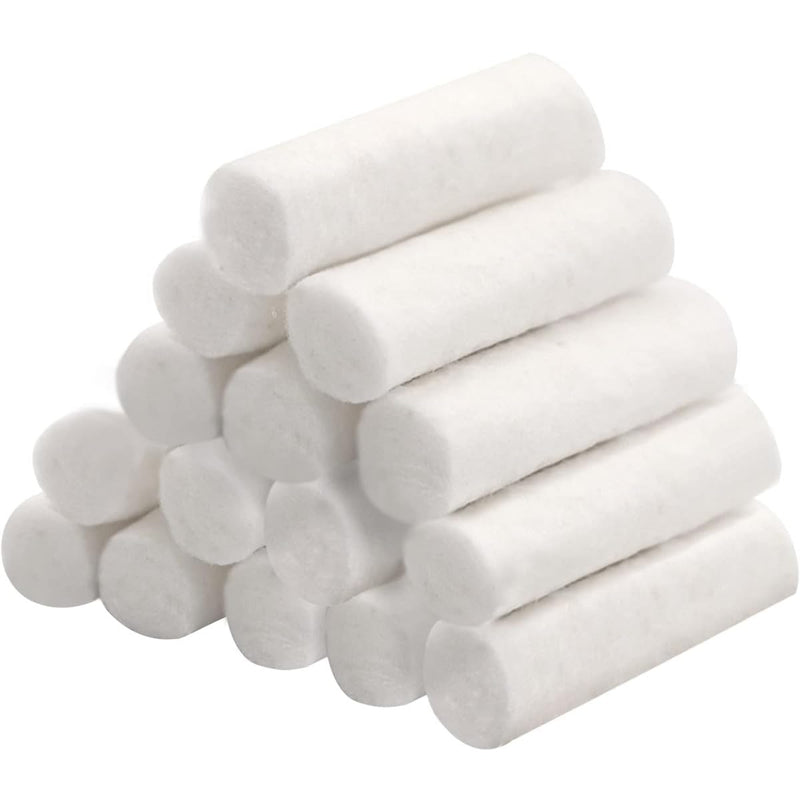 [Australia - AusPower] - Premium Dental Cotton Rolls #2 Medium 1.5" x 3/8" Extra Absorbent Non-Sterile Cotton Roll (100 Pack) 100 