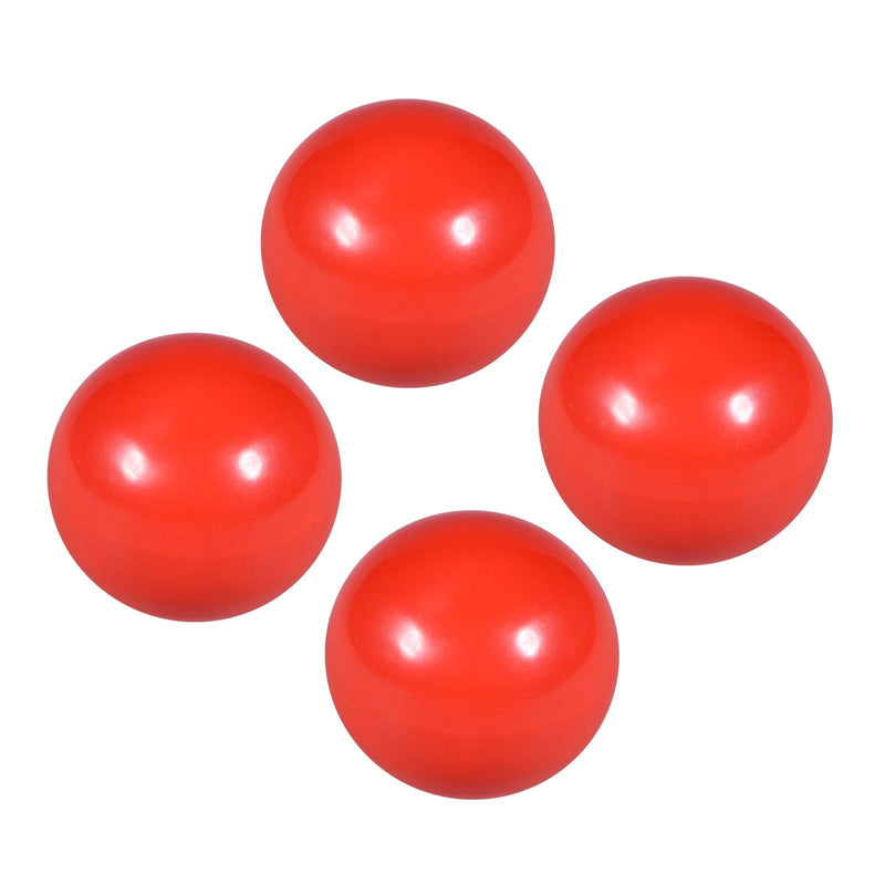 [Australia - AusPower] - Thermoset Ball Knobs, M10 Female Thread 40mm Diameter, Plastic Metric Hand Screw Grip Red - (Applications: for Lathe Machinery Lever Handle), 4-Pieces M10 x 40mm 