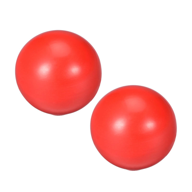 [Australia - AusPower] - Thermoset Ball Knobs, M10 Female Thread 35mm Diameter, Plastic Metric Hand Screw Grip Red - (Applications: for Lathe Machinery Lever Handle), 2-Pieces M10 x 35mm 