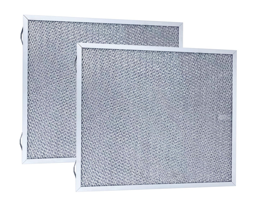[Australia - AusPower] - Amazinpure 2X 99010430 range hood grease filter replacement compatible with Broan Nutone Kenmore S99010430-002 4512880 Range Hood 23351264710 Aluminum Grease Filters 15.75 x 13.88 x 0.37 in 