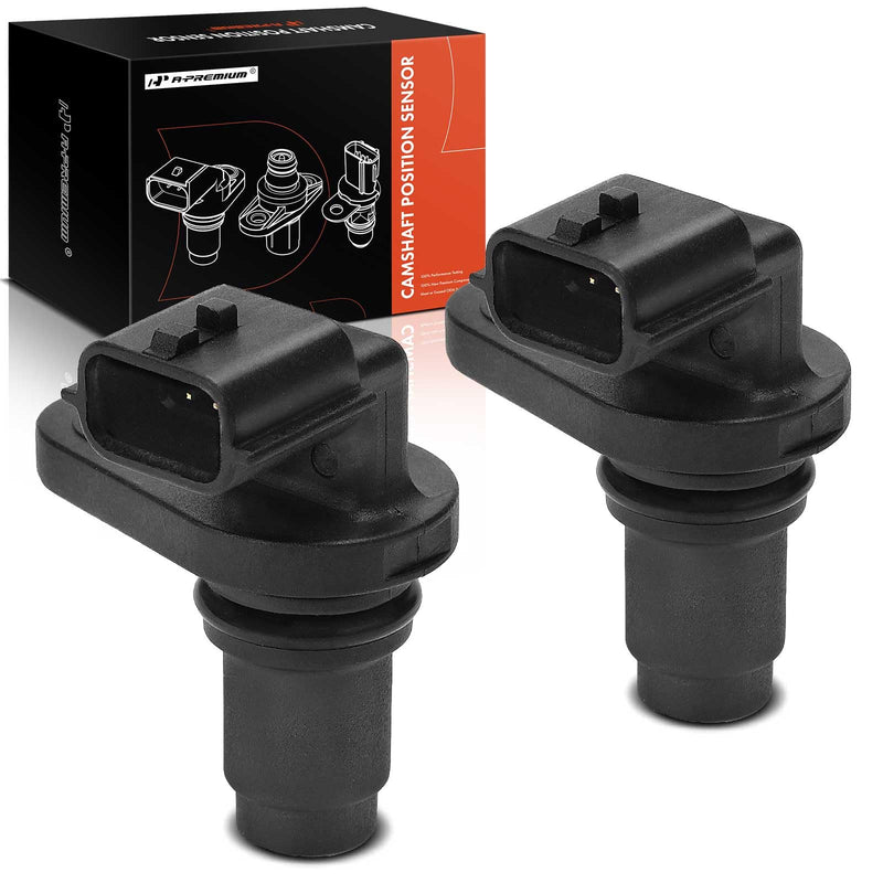 A-Premium 2PCS Cam Camshaft Position Sensor Compatible with Nissan Altima, Rogue, Rogue Select, Sentra, Murano, Pathfinder, Maxima, Quest & Infiniti QX60, Q50, G25, G35, M35, M35h, Q70, JX35, FX35