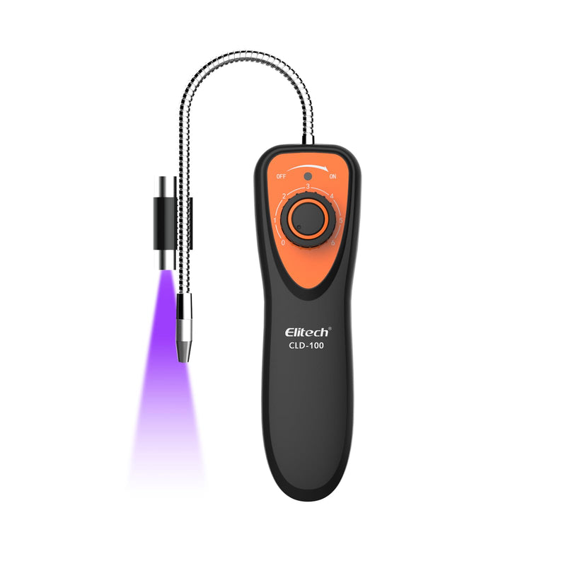 [Australia - AusPower] - Elitech Refrigerant Leak Detector, CLD-100 Freon Leak Detector Car HVAC Halogen Refrigerant Leak Detector CFCs HCFCs HFCs CLD-100-UV 