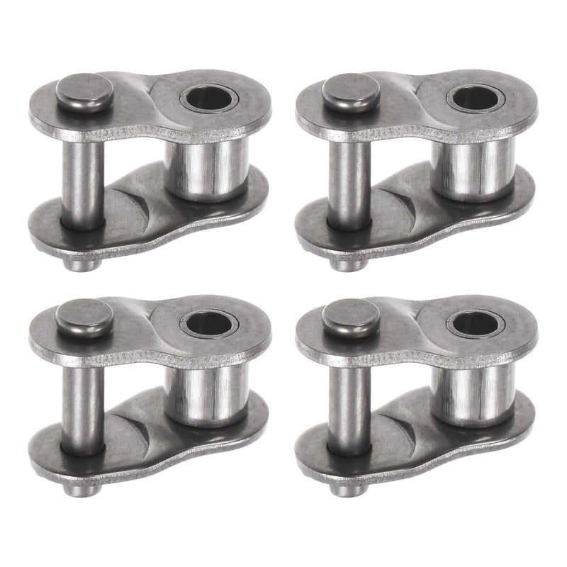 [Australia - AusPower] - uxcell 4Pcs #50 Chain Offset Half Link Roller 5/8" Pitch Stainless Steel Standard Chain End Connector Split Links for 10A Chain 5/8-inch 