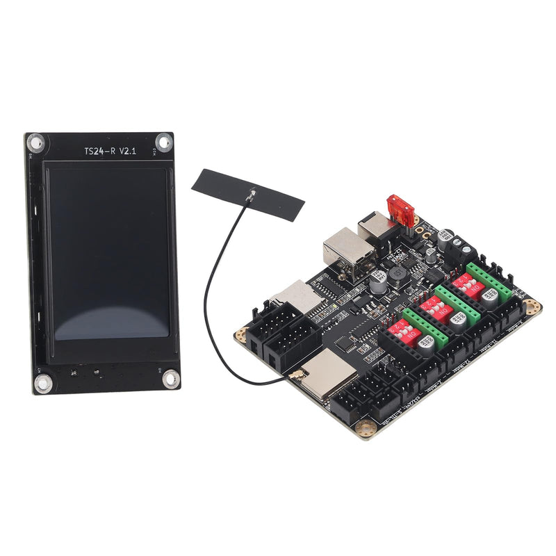 3D Printer Control Board DLC32 V2.1 32 Bit Control Board with WiFi 2.4 Inch TS24 R V2.1 Laser Engraving Machine Main Board