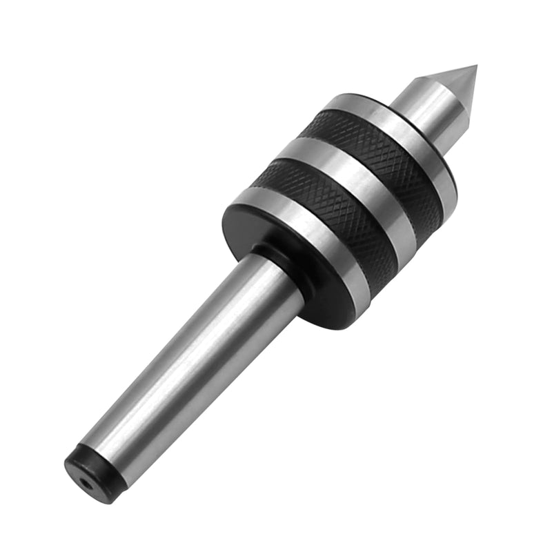 [Australia - AusPower] - MT2 Live Center, 60 Degree Morse Taper 2MT, 5000 Max RPM, Precision Lathe Medium Duty Live Tailstock Center for Triple Bearing Lathe Medium Duty CNC Work 