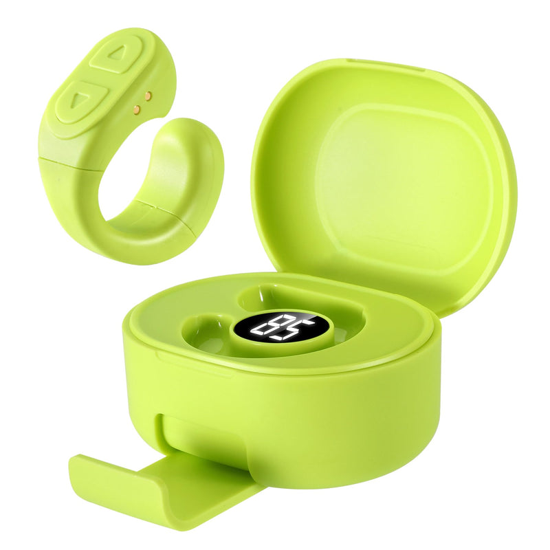 [Australia - AusPower] - Upgrade TikTok Ring, Kindle Holder with Remote Page Turner, TIK Tok Scrolling Ring, Bluetooth Camera for iPhone, iPad, iOS Android Cell Phone-Green Green 