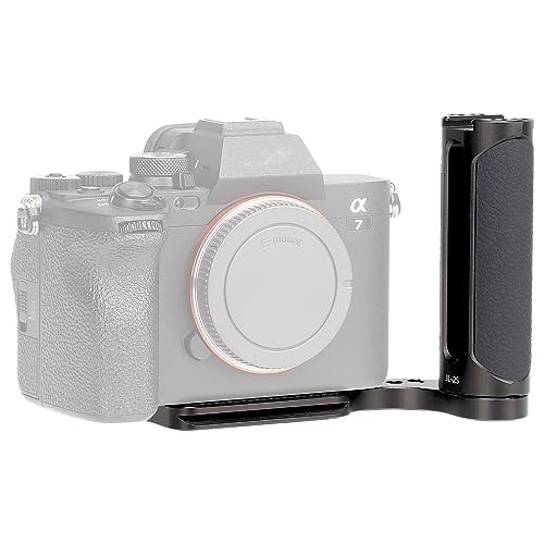 Foto4easy Universal Camera Side Handle Grip with Arca Swiss Plate for Canon Nikon Sony Fujifilm DSLR Camera