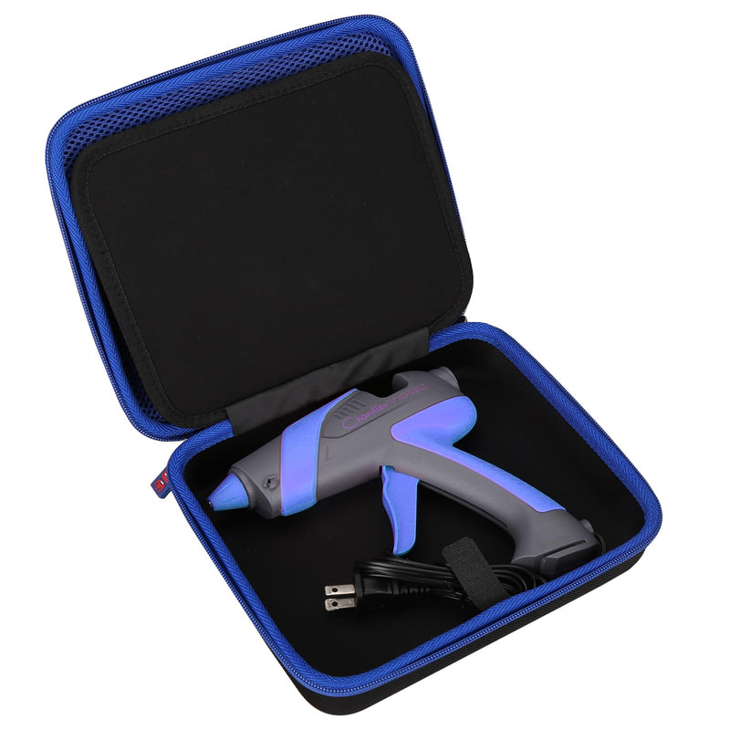 [Australia - AusPower] - Mchoi Hard Case Suitable for Chandler Tool 60W High Temp Large Glue Gun Stand-Up base & 12 Glue Sticks, Waterproof Shockproof Hot Glue Gun Protective Case, Case Only 