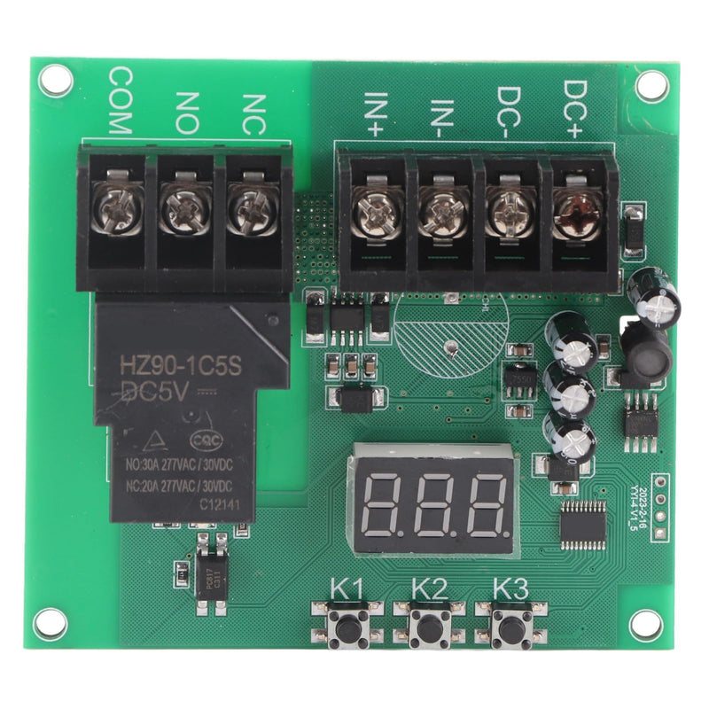 [Australia - AusPower] - Current Detection Module 4-Channel Overcurrent Relay Module 7-30V 0-30A Current Sensing Electrical Timer for Circuit Protection 