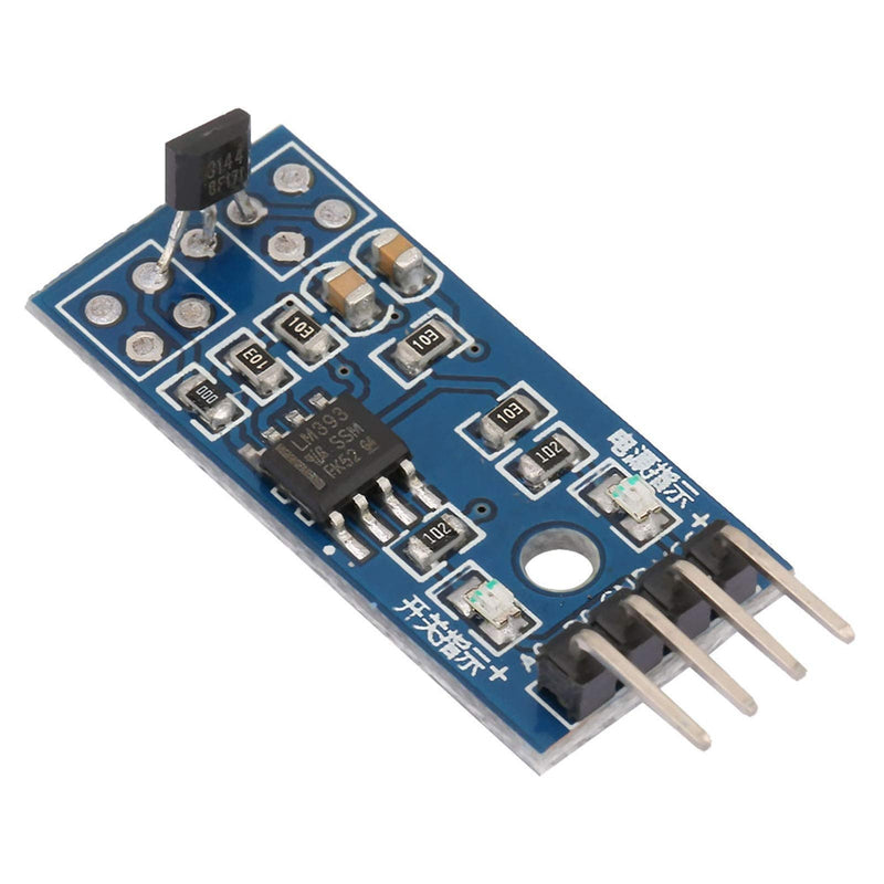 [Australia - AusPower] - 5Pcs Effect SensorSwitch,Switch Hall Sensor Linear Hall Effect Sensor 3.3V Magnetic Sensor Module Speed Counting Sensor Module Magnetic Detector Counting Sensor 