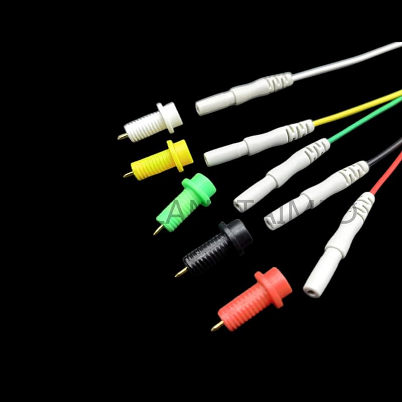 DIN 1.5 Female Socket, Screw Thread, Female Socket, Data Cable Socket, High Temperature Resistant Material, Data Processing Host Socket, 10 Pcs/Set